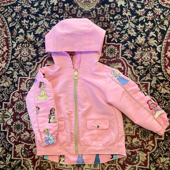 Girls Disney Princess Reversible Jacket 